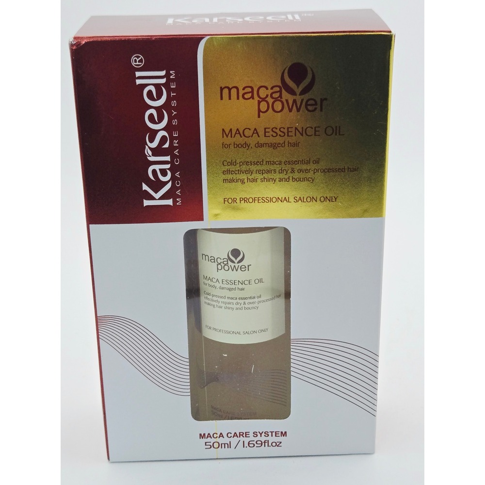 Karseell Maca Essence Oil for Body and Damaged Hair 50ml 1.69fl oz Professional
